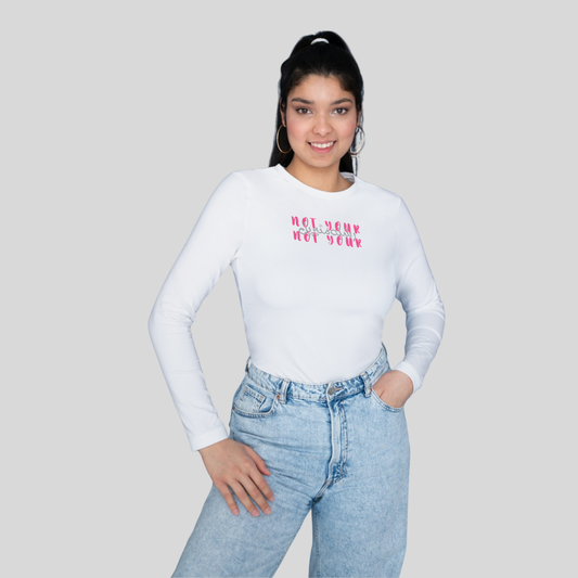 ‘Not Your Rishta Material’ | Queen | Long-Sleeves T-Shirt