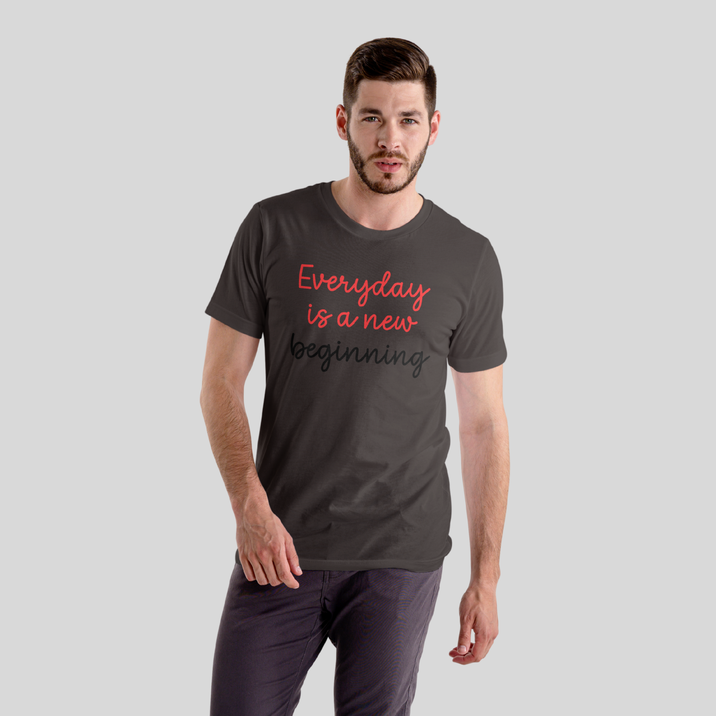 Everyday is a new beginning - Unisex Pure Cotton T-Shirt
