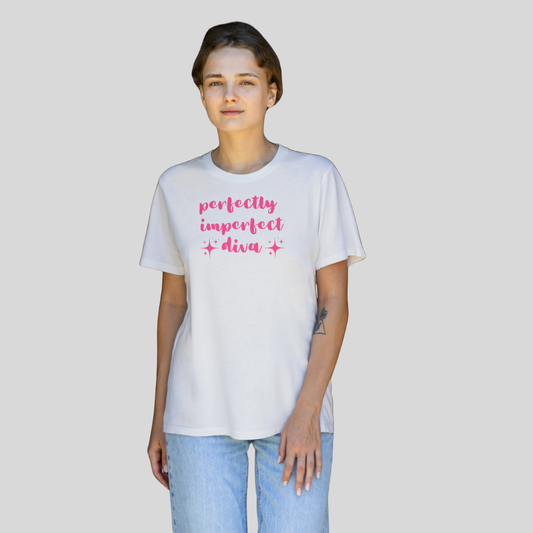 ‘Perfectly Imperfect Diva’ | Queens | Half-sleeves T-Shirt