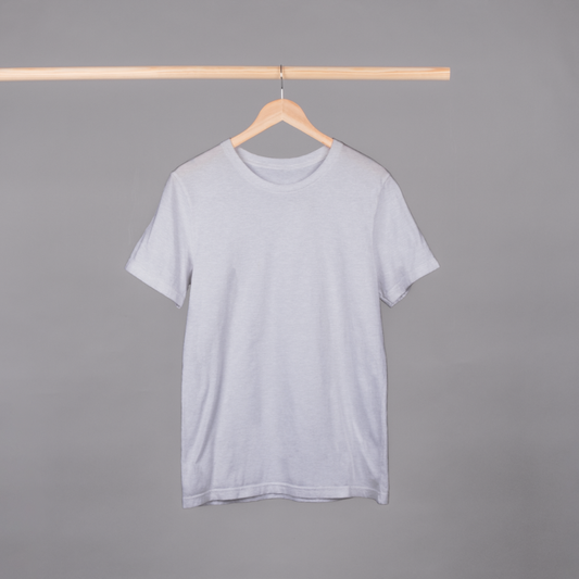 'Plain wear' | Unisex Half-sleeves T-Shirt