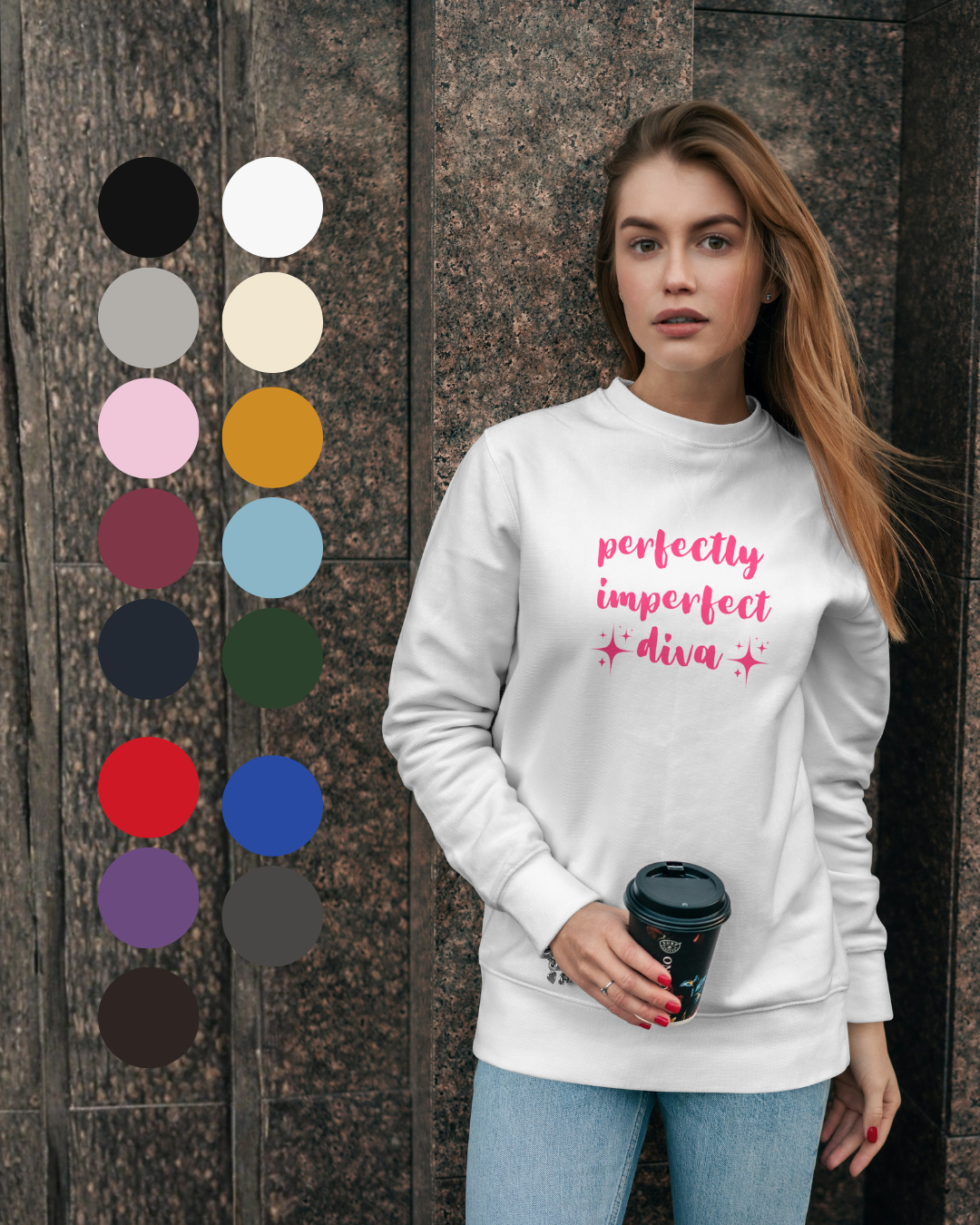 Queens Collection banner featuring trendy feminine streetwear for Gen Z women