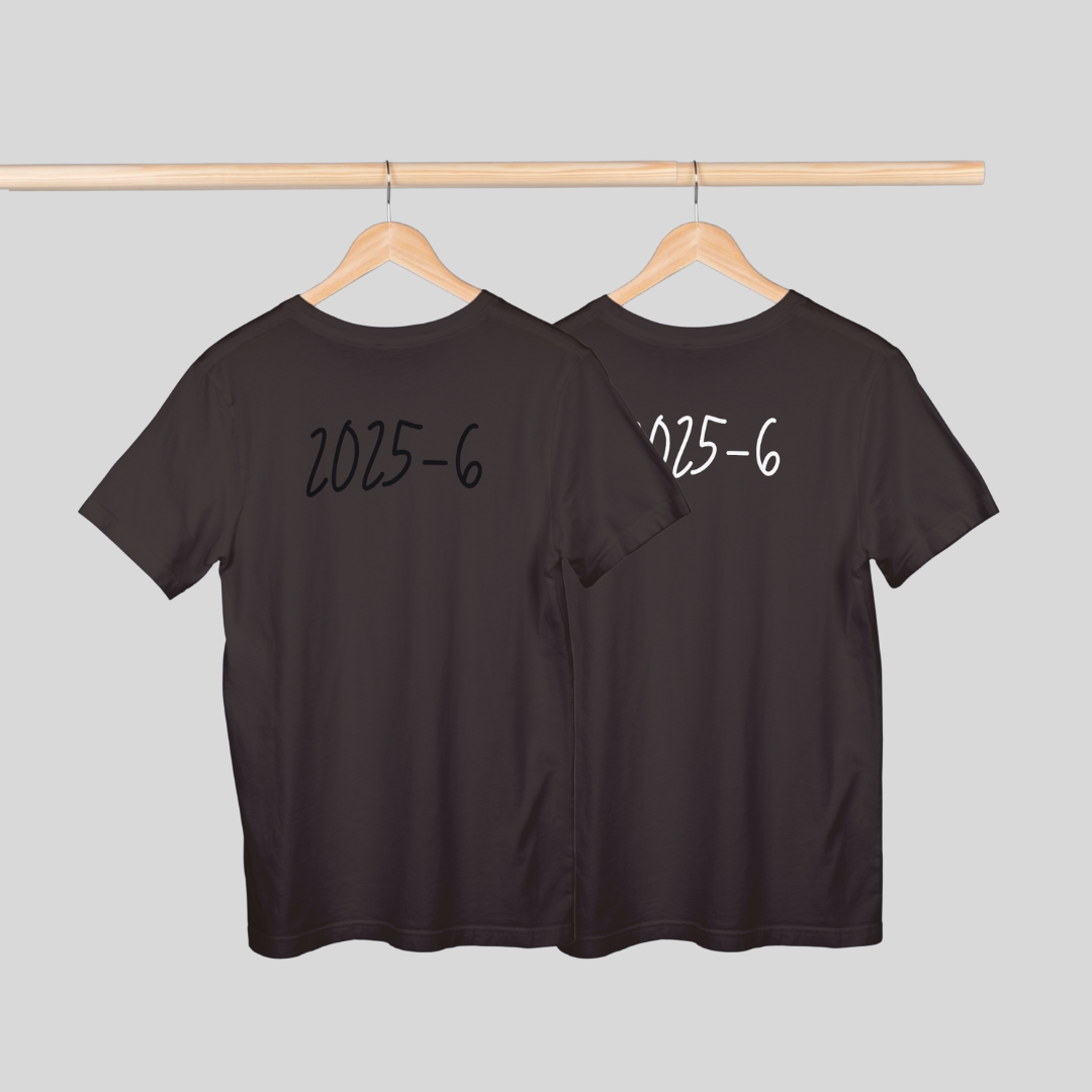‘2025-6 – Happy New Year' | Unisex Half-sleeves T-Shirt