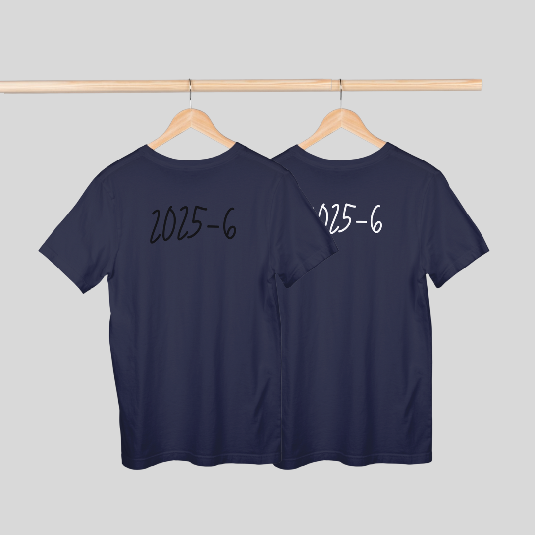 ‘2025-6 – Happy New Year' | Unisex Half-sleeves T-Shirt