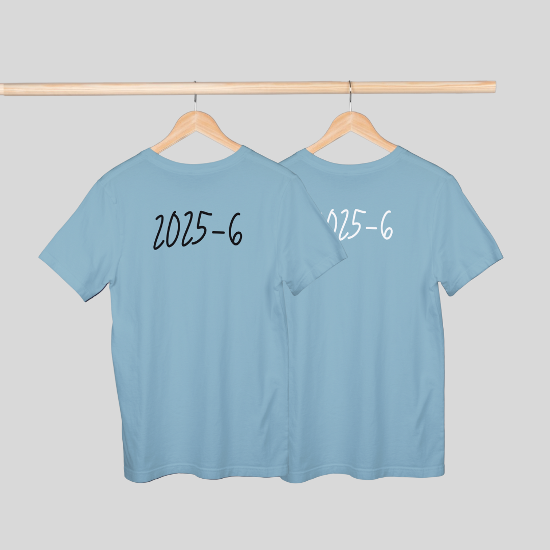 ‘2025-6 – Happy New Year' | Unisex Half-sleeves T-Shirt