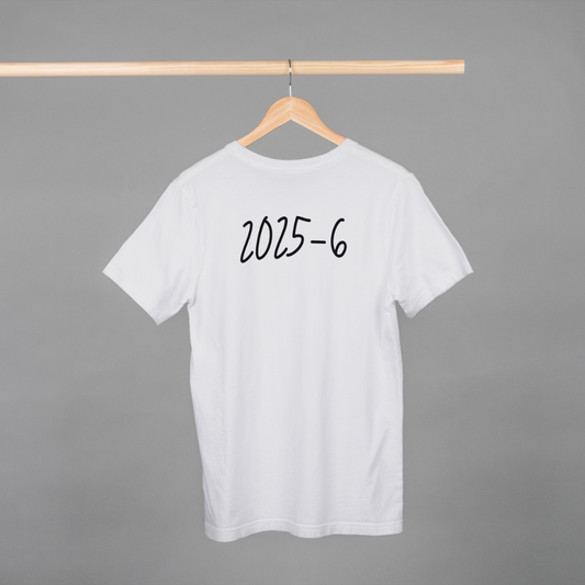 ‘2025-6 – Happy New Year' | Unisex Half-sleeves T-Shirt