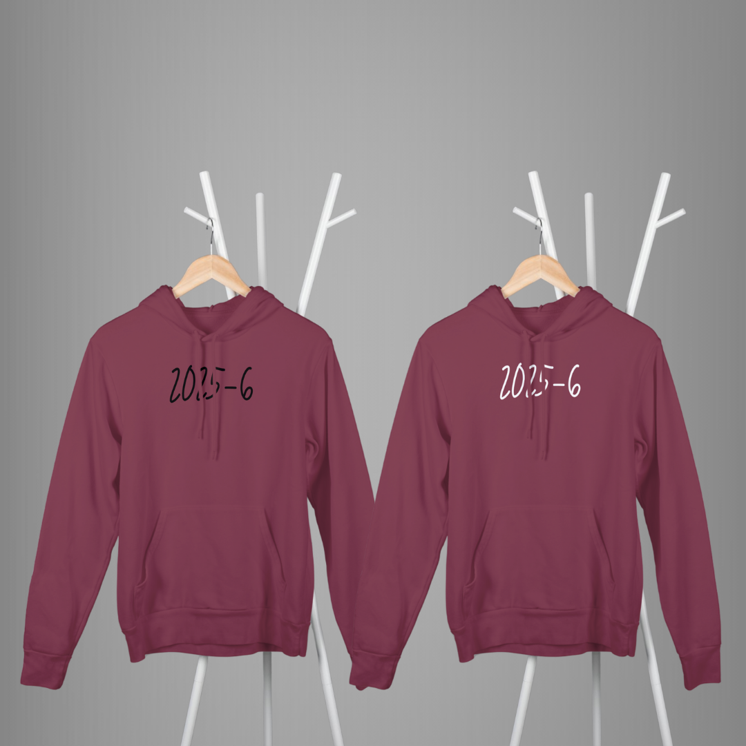 ‘2025-6 – Happy New Year’ | Unisex Hoodie