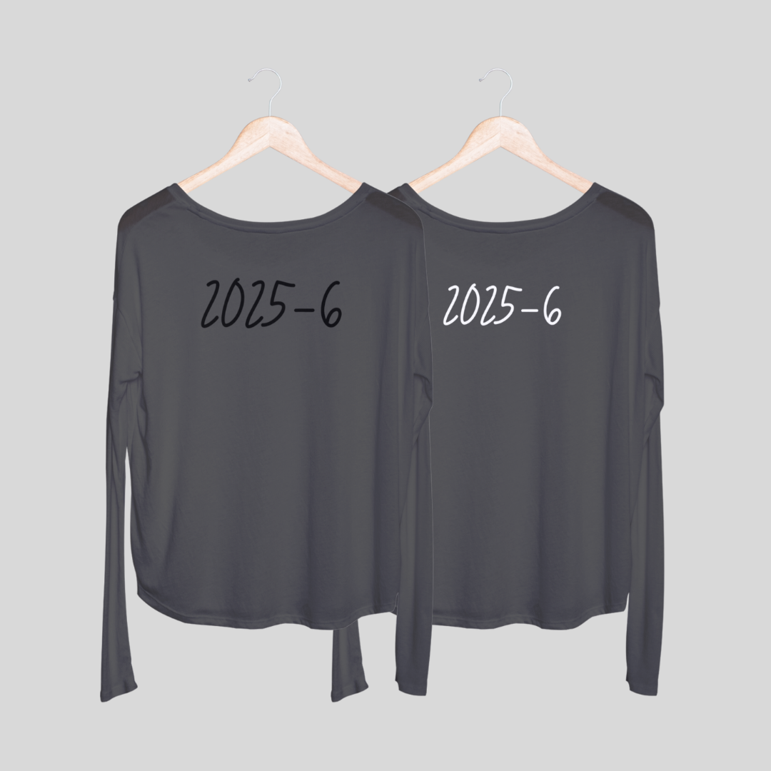 ‘2025-6 – Happy New Year’ | Unisex Long-Sleeves T-Shirt