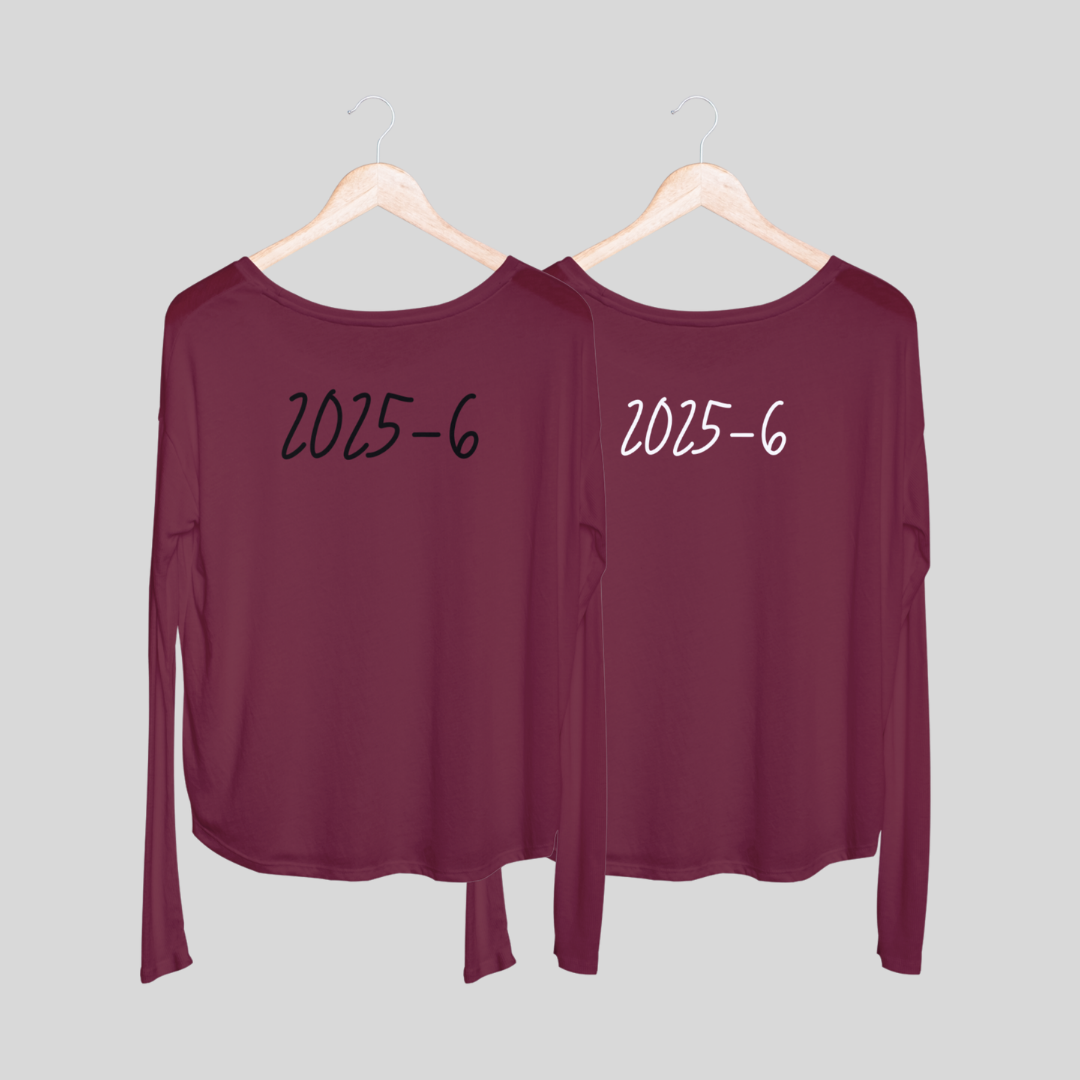 ‘2025-6 – Happy New Year’ | Unisex Long-Sleeves T-Shirt