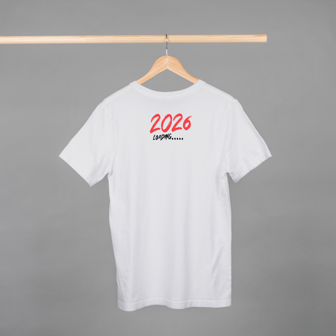 ‘2026 Loading – Happy New Year' | Unisex Half-sleeves T-Shirt