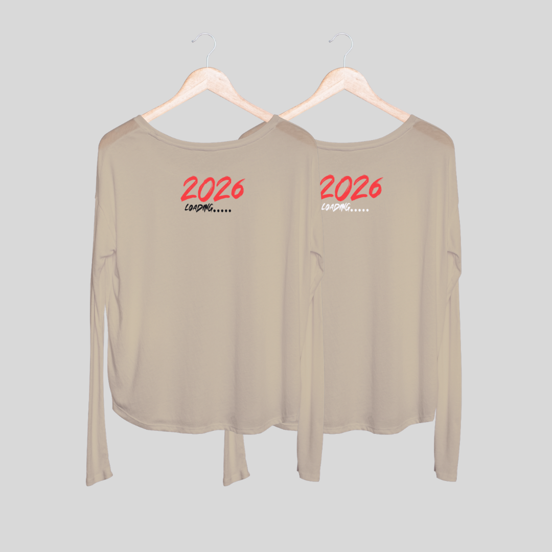 ‘2026 Loading – Happy New Year’ | Unisex Long-Sleeves T-Shirt