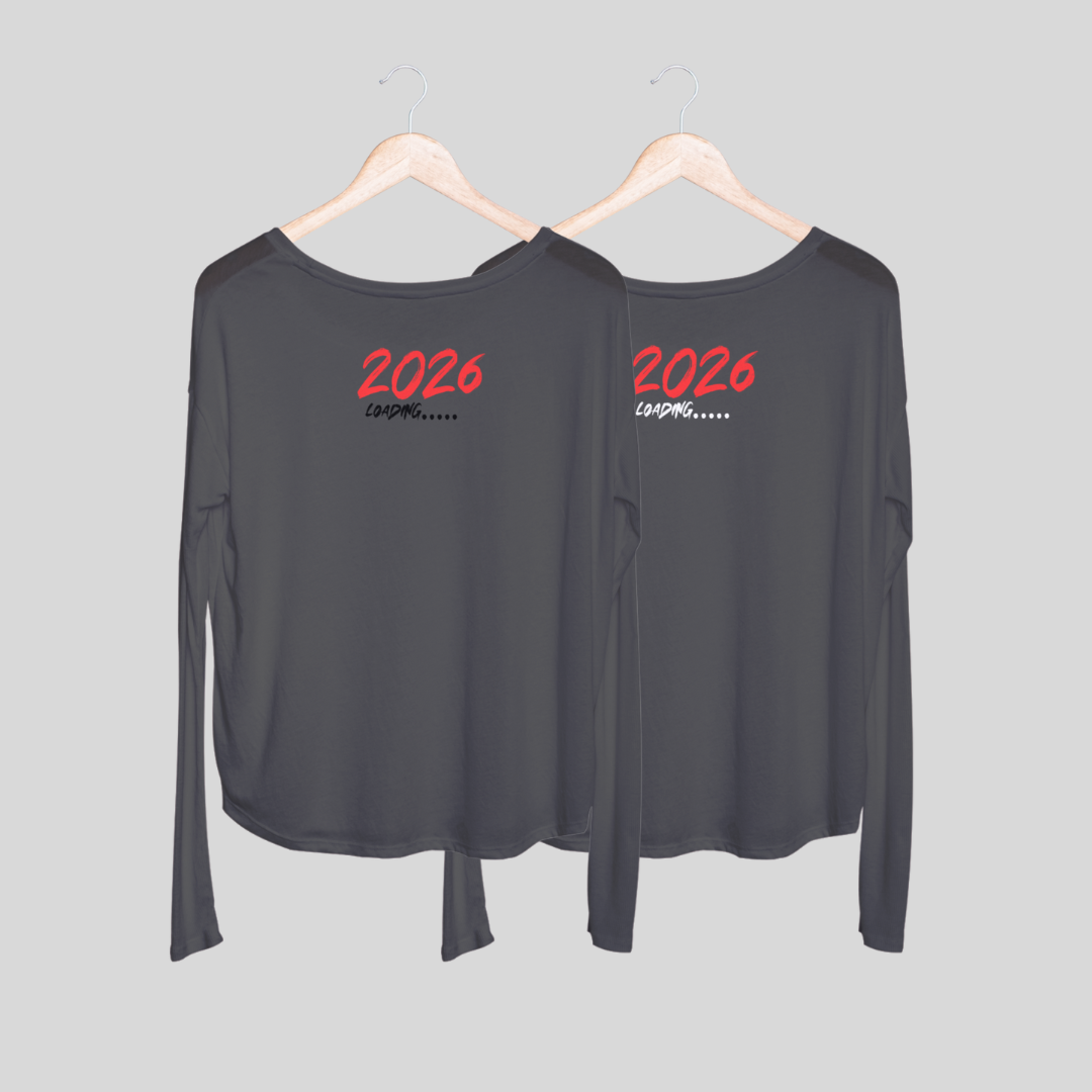 ‘2026 Loading – Happy New Year’ | Unisex Long-Sleeves T-Shirt