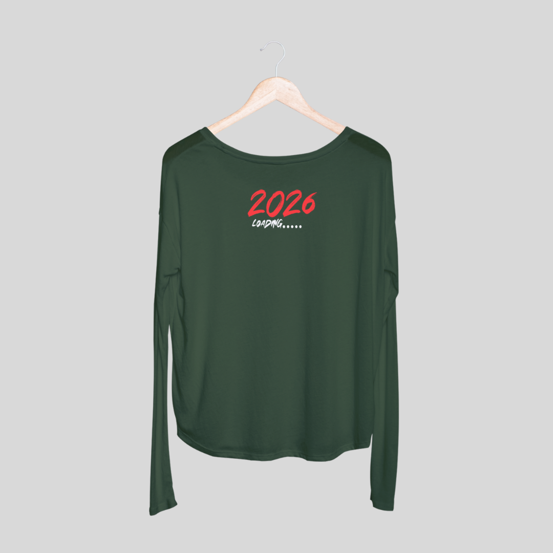 ‘2026 Loading – Happy New Year’ | Unisex Long-Sleeves T-Shirt