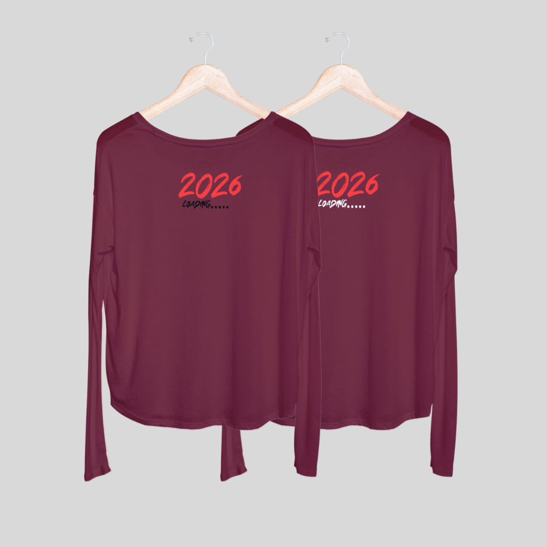 ‘2026 Loading – Happy New Year’ | Unisex Long-Sleeves T-Shirt
