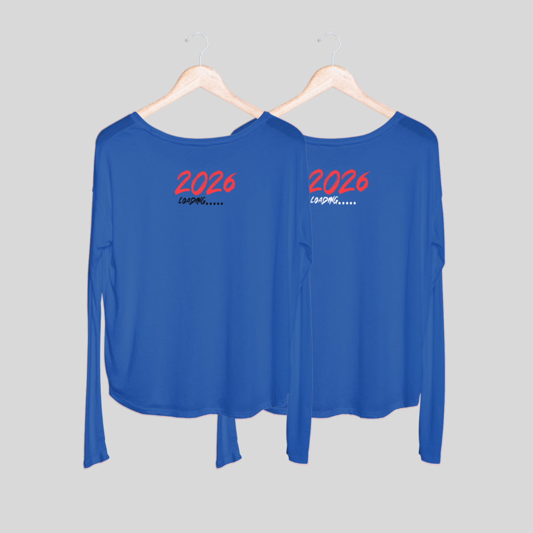 ‘2026 Loading – Happy New Year’ | Unisex Long-Sleeves T-Shirt