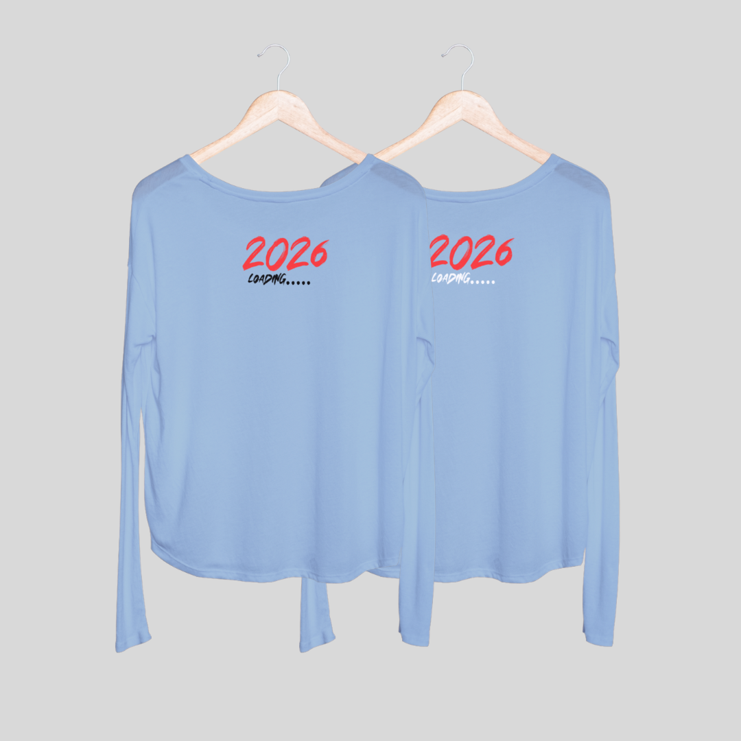 ‘2026 Loading – Happy New Year’ | Unisex Long-Sleeves T-Shirt