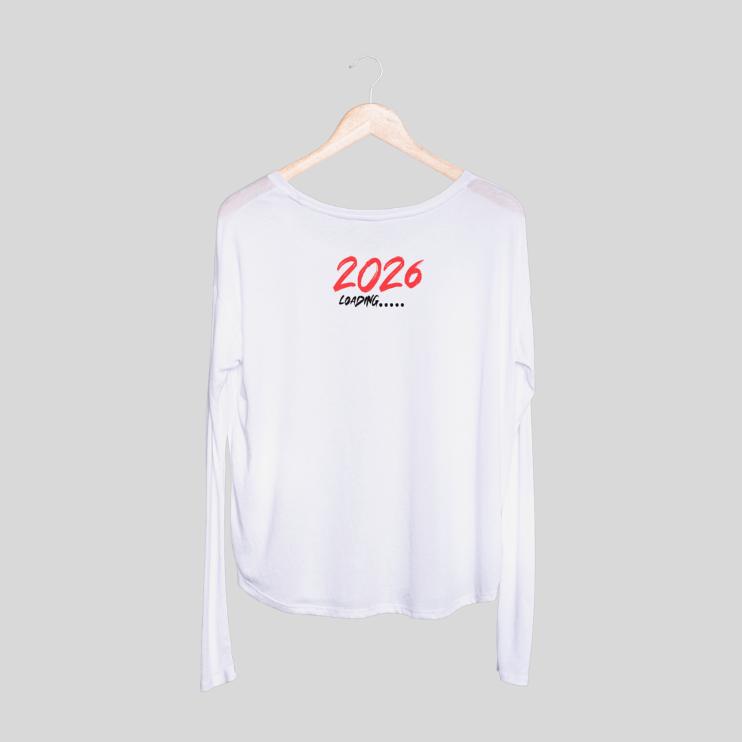 ‘2026 Loading – Happy New Year’ | Unisex Long-Sleeves T-Shirt