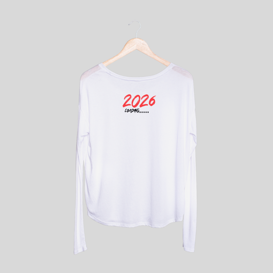 ‘2026 Loading – Happy New Year’ | Unisex Long-Sleeves T-Shirt