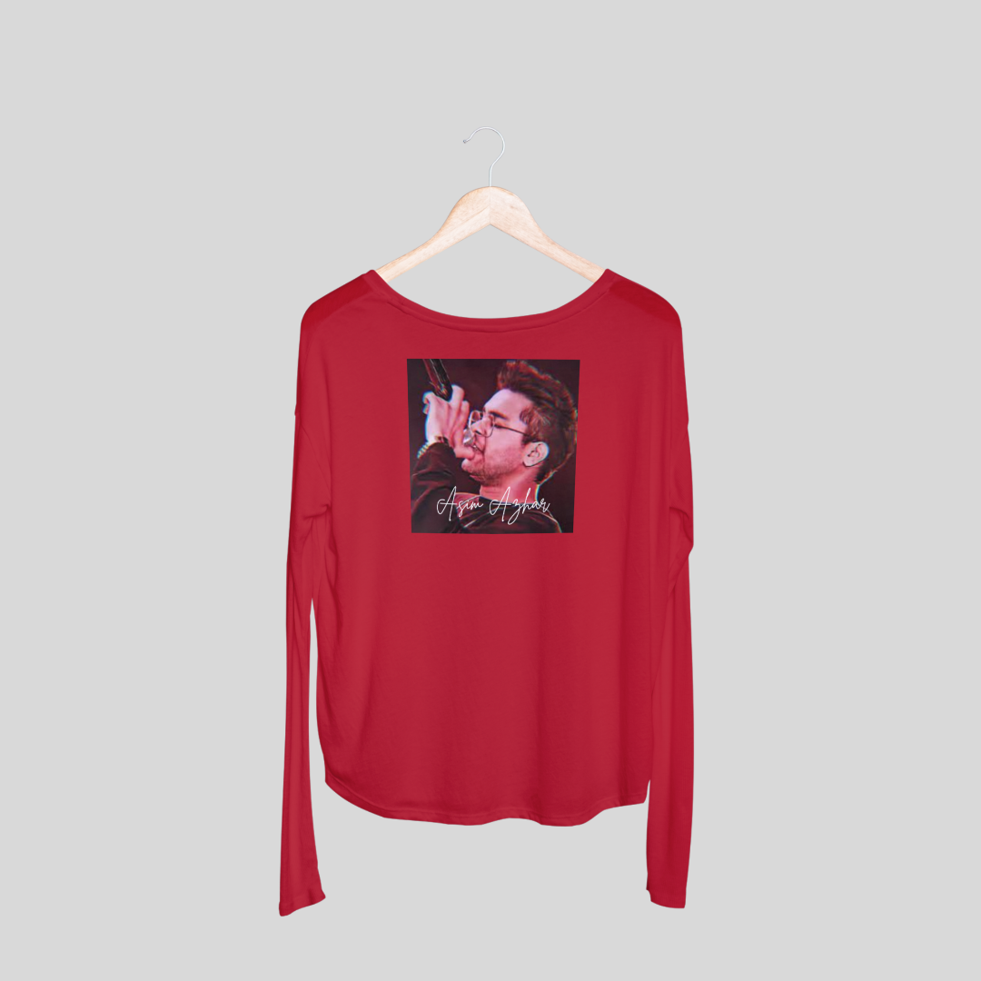 ‘Asim Azhar’ | Artist Merch | Unisex Long-Sleeves T-Shirt