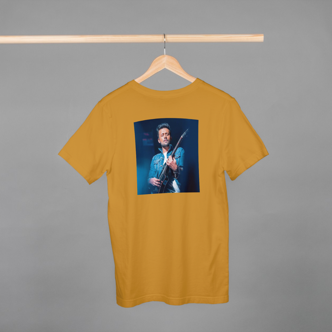 ‘Atif Aslam' | Artist Merch | Unisex Half-sleeves T-Shirt