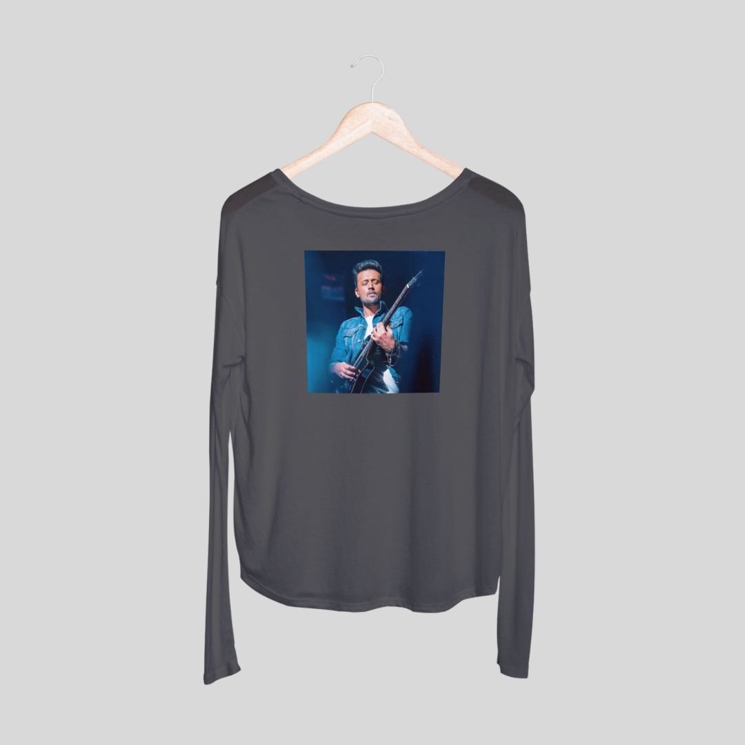 ‘Atif Aslam’ | Artist Merch | Unisex Long-Sleeves T-Shirt