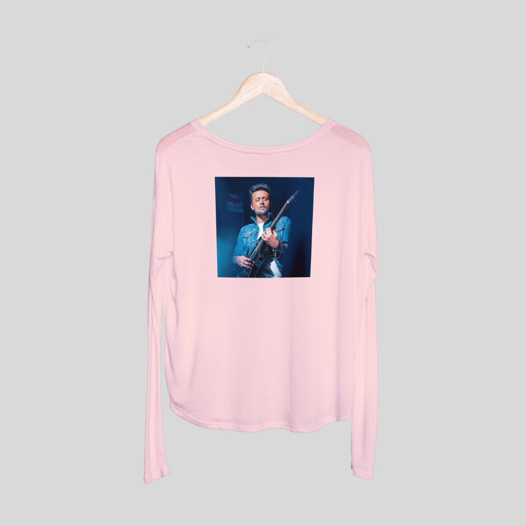 ‘Atif Aslam’ | Artist Merch | Unisex Long-Sleeves T-Shirt