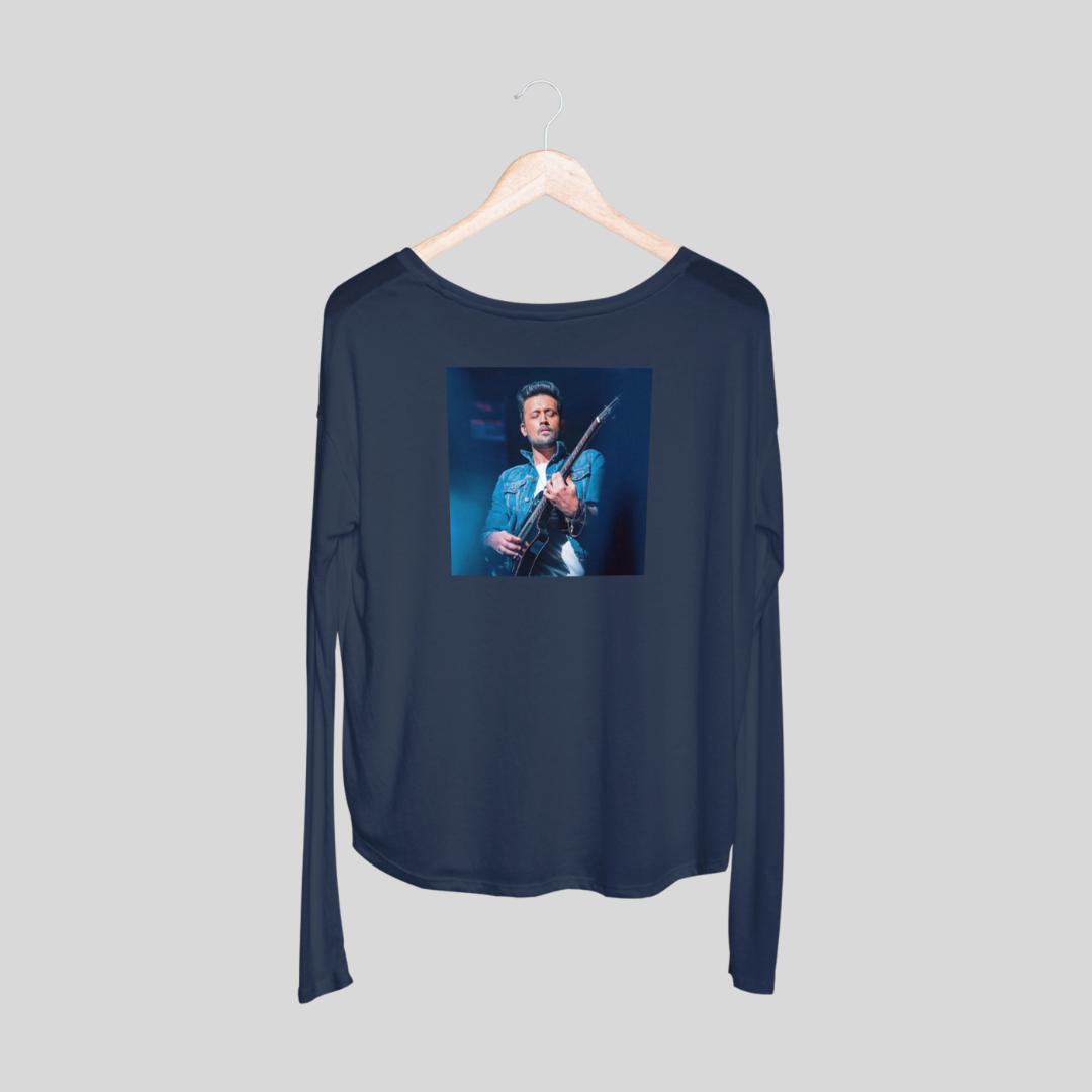 ‘Atif Aslam’ | Artist Merch | Unisex Long-Sleeves T-Shirt
