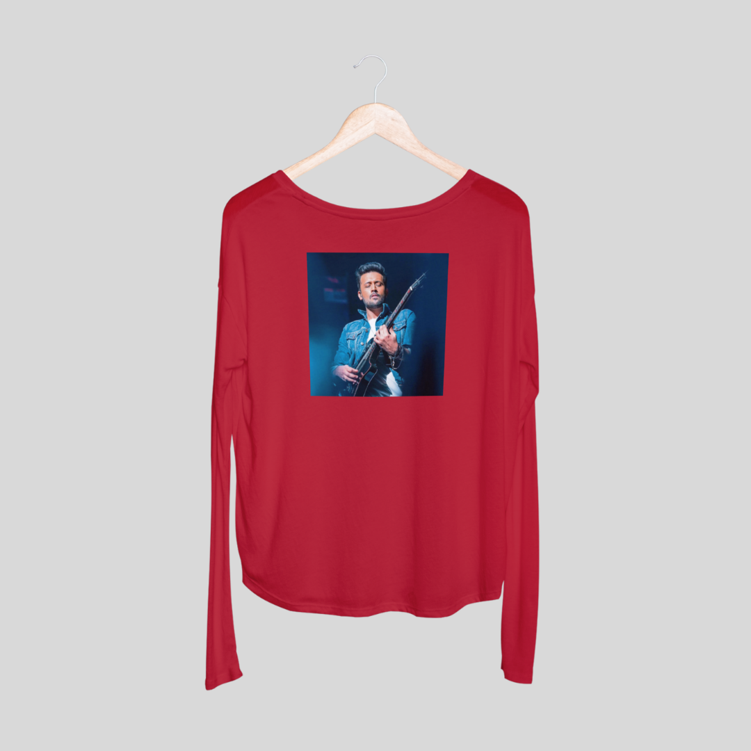 ‘Atif Aslam’ | Artist Merch | Unisex Long-Sleeves T-Shirt