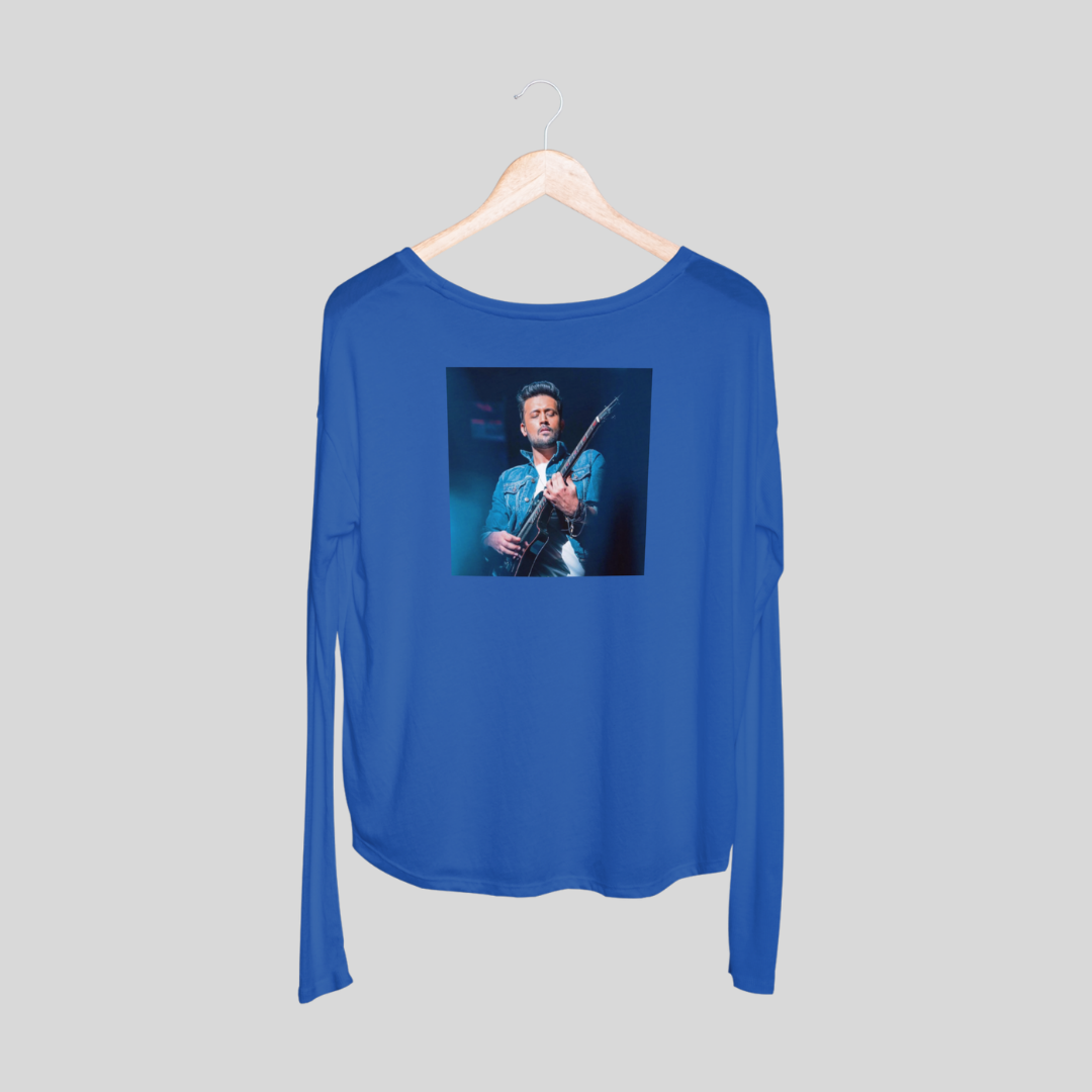 ‘Atif Aslam’ | Artist Merch | Unisex Long-Sleeves T-Shirt