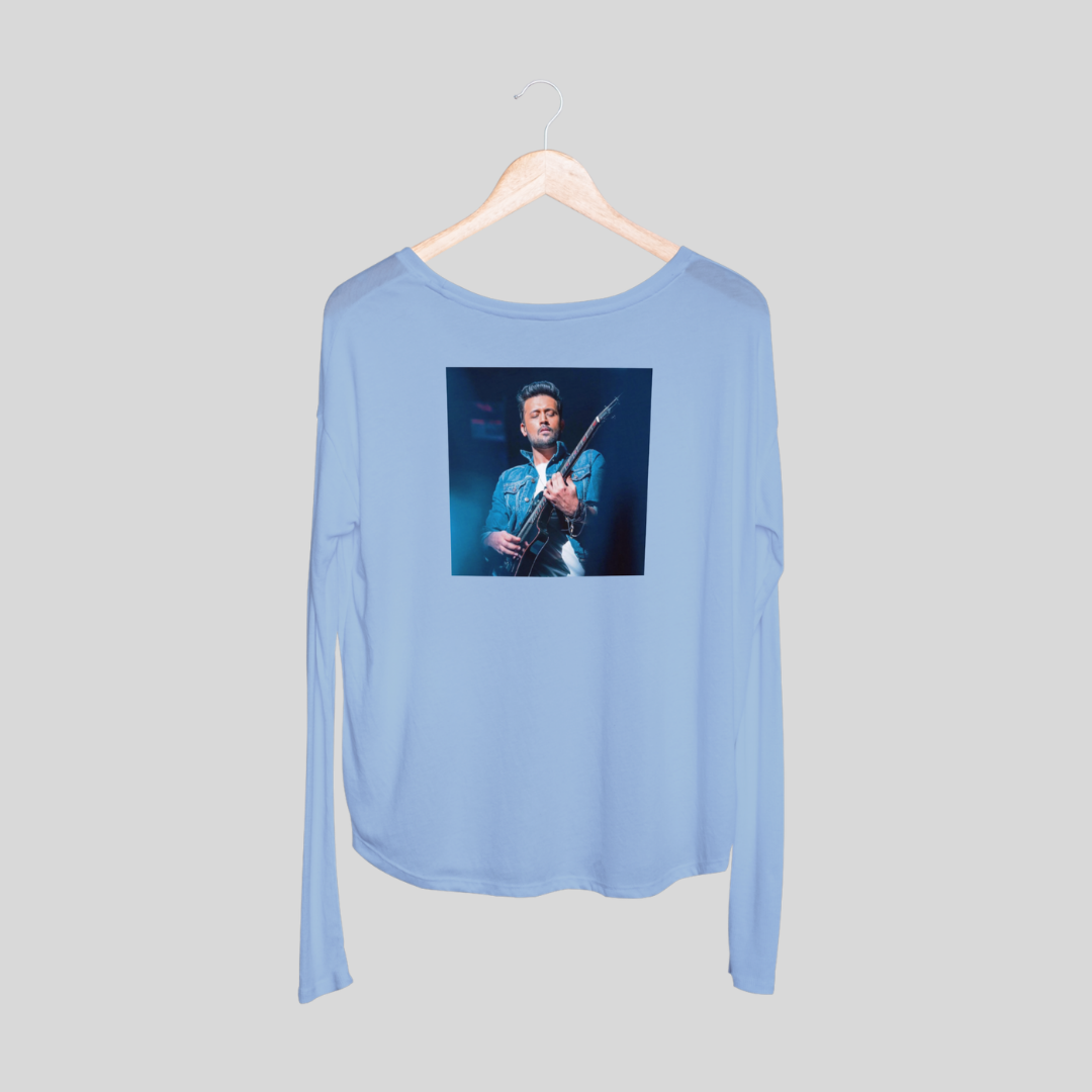 ‘Atif Aslam’ | Artist Merch | Unisex Long-Sleeves T-Shirt