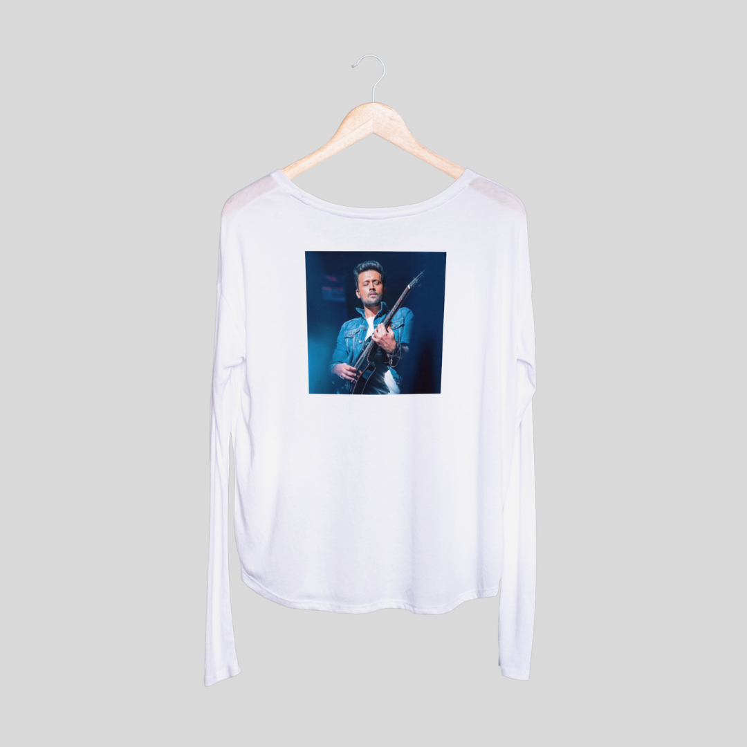 ‘Atif Aslam’ | Artist Merch | Unisex Long-Sleeves T-Shirt