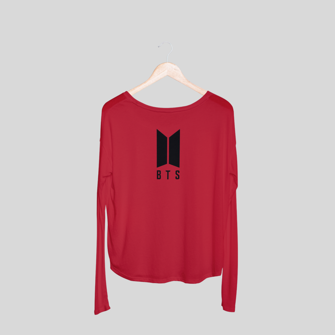 ‘BTS’ | Artist Merch | Unisex Long-Sleeves T-Shirt