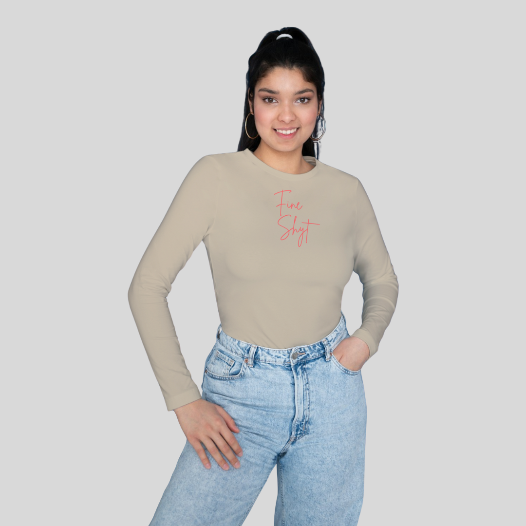 ‘Fine Shyt’ | Queen | Long-Sleeves T-Shirt