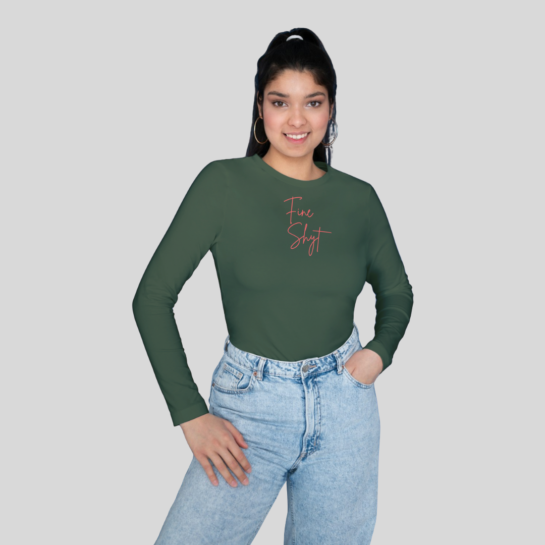 ‘Fine Shyt’ | Queen | Long-Sleeves T-Shirt