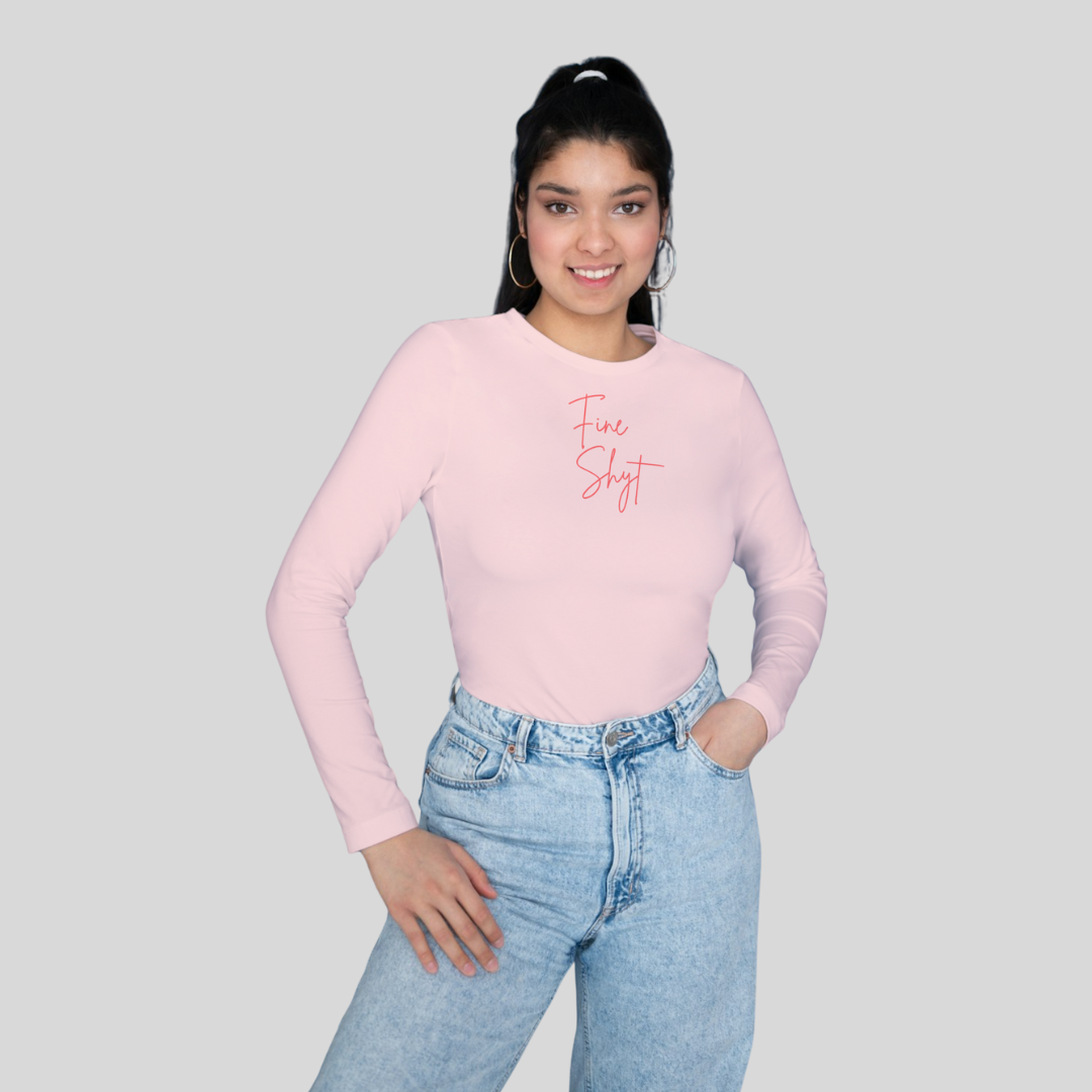 ‘Fine Shyt’ | Queen | Long-Sleeves T-Shirt