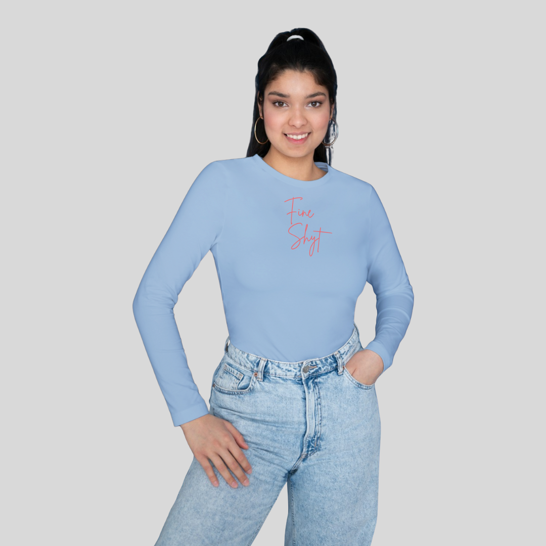 ‘Fine Shyt’ | Queen | Long-Sleeves T-Shirt