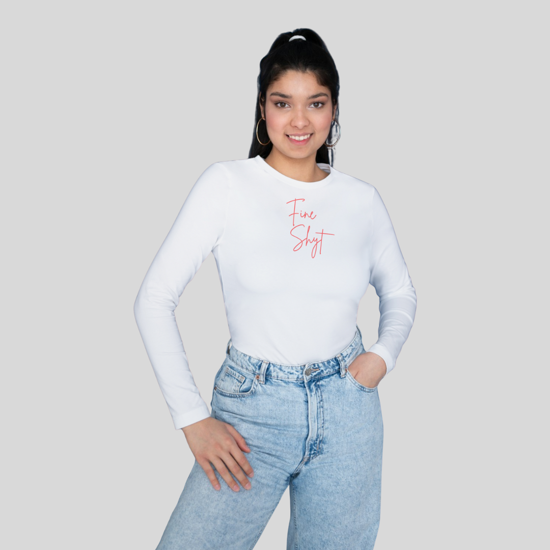 ‘Fine Shyt’ | Queen | Long-Sleeves T-Shirt
