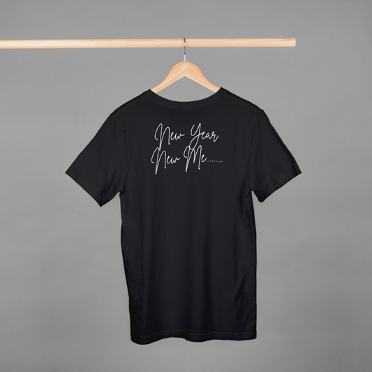 ‘New Year New Me' | Unisex Half-sleeves T-Shirt