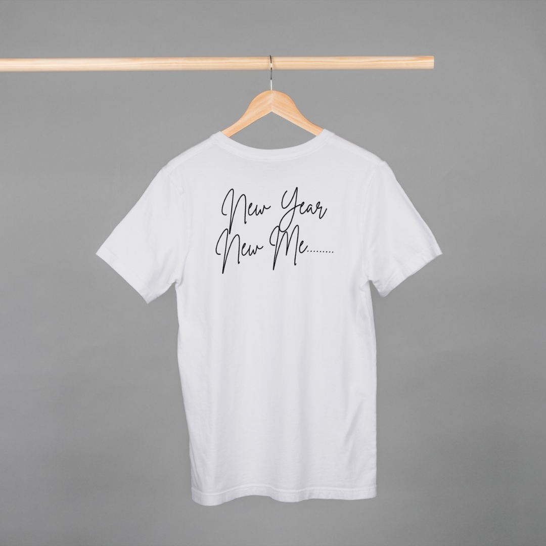 ‘New Year New Me' | Unisex Half-sleeves T-Shirt