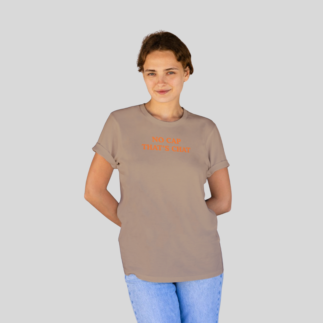 ‘No Cap That’s Chat’ | Queens | Half-sleeves T-Shirt