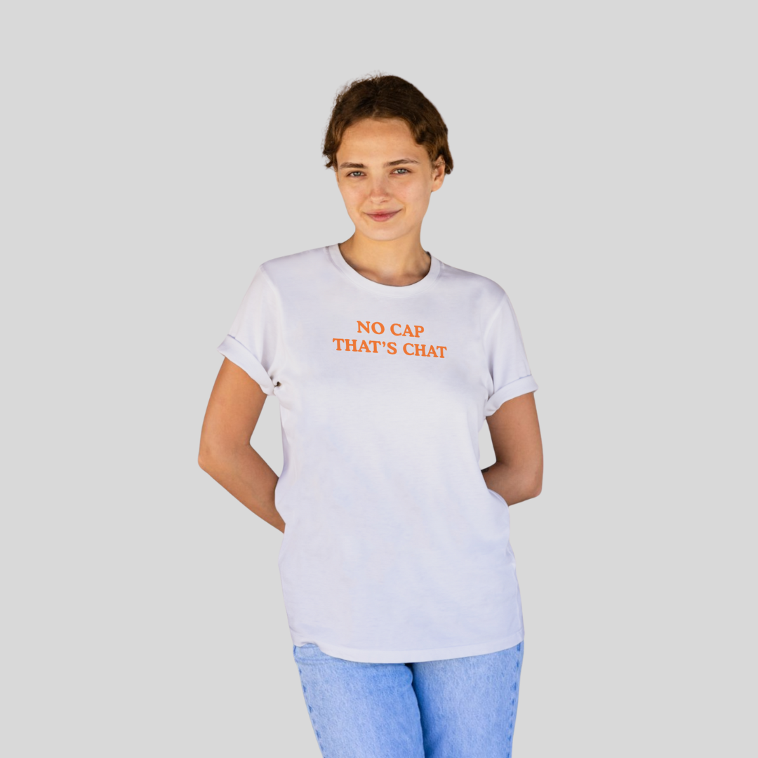 ‘No Cap That’s Chat’ | Queens | Half-sleeves T-Shirt