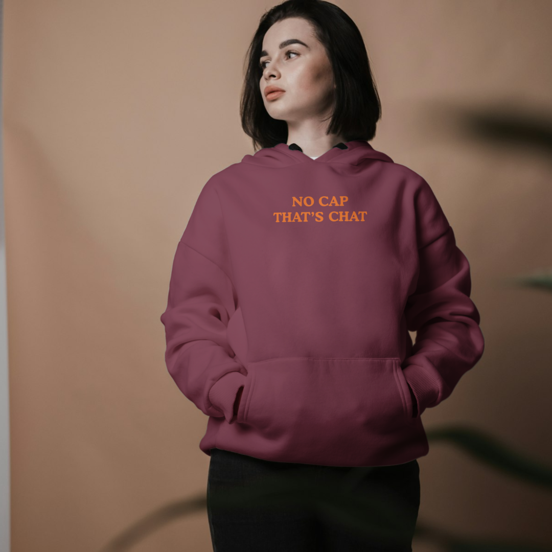 ‘No Cap That’s Chat’ | Queen | Hoodie