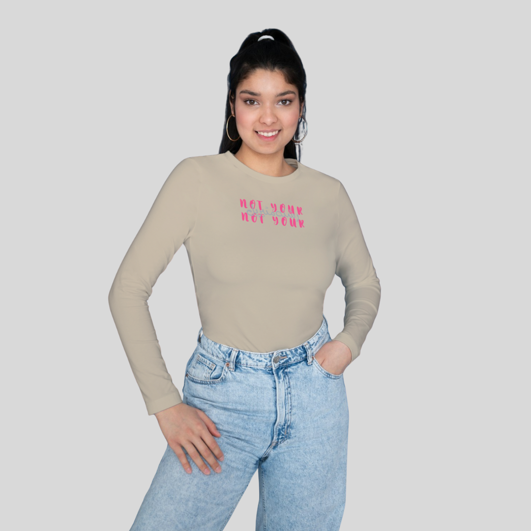 ‘Not Your Rishta Material’ | Queen | Long-Sleeves T-Shirt