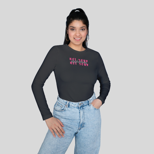 ‘Not Your Rishta Material’ | Queen | Long-Sleeves T-Shirt