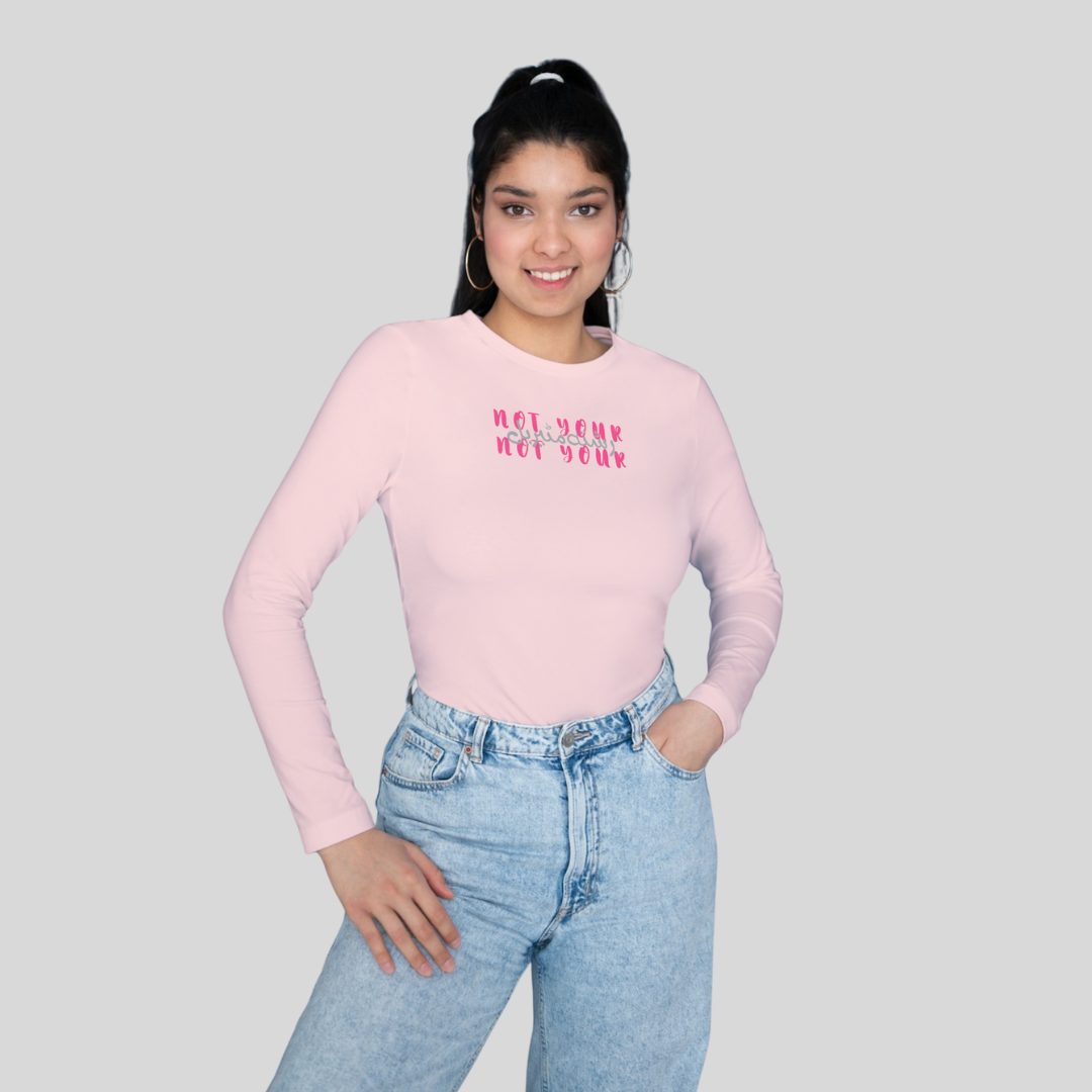 ‘Not Your Rishta Material’ | Queen | Long-Sleeves T-Shirt