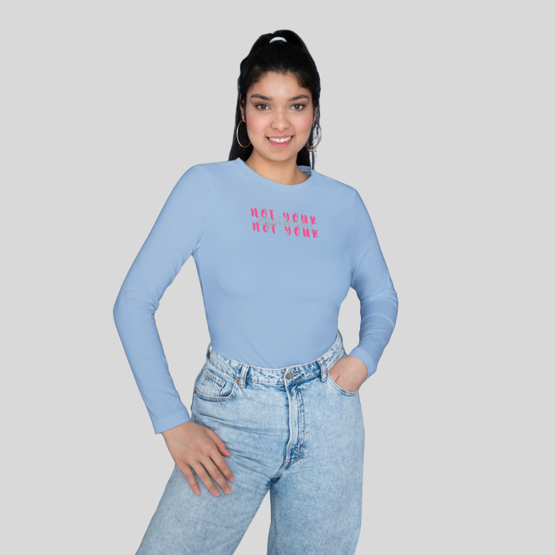 ‘Not Your Rishta Material’ | Queen | Long-Sleeves T-Shirt