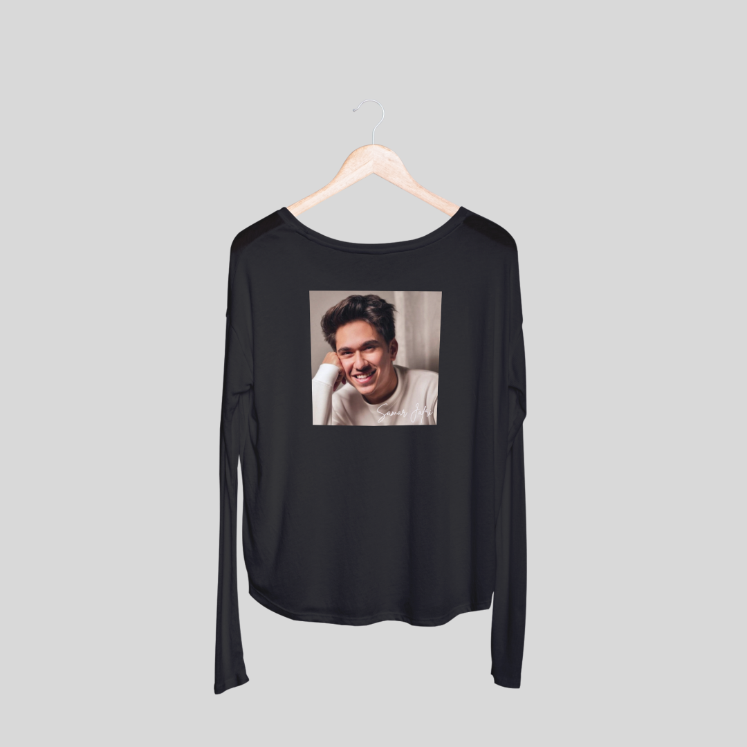 ‘Samar Jafri’ | Artist Merch | Unisex Long-Sleeves T-Shirt