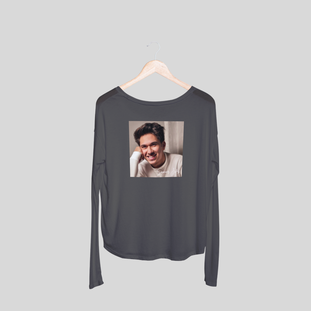 ‘Samar Jafri’ | Artist Merch | Unisex Long-Sleeves T-Shirt