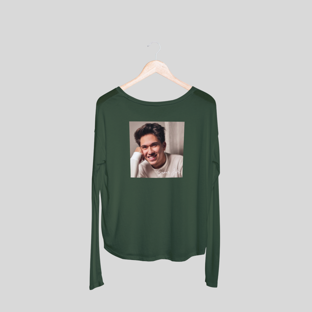 ‘Samar Jafri’ | Artist Merch | Unisex Long-Sleeves T-Shirt