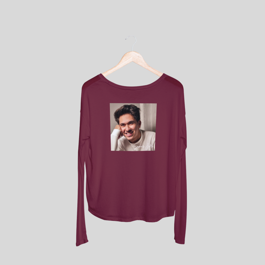 ‘Samar Jafri’ | Artist Merch | Unisex Long-Sleeves T-Shirt