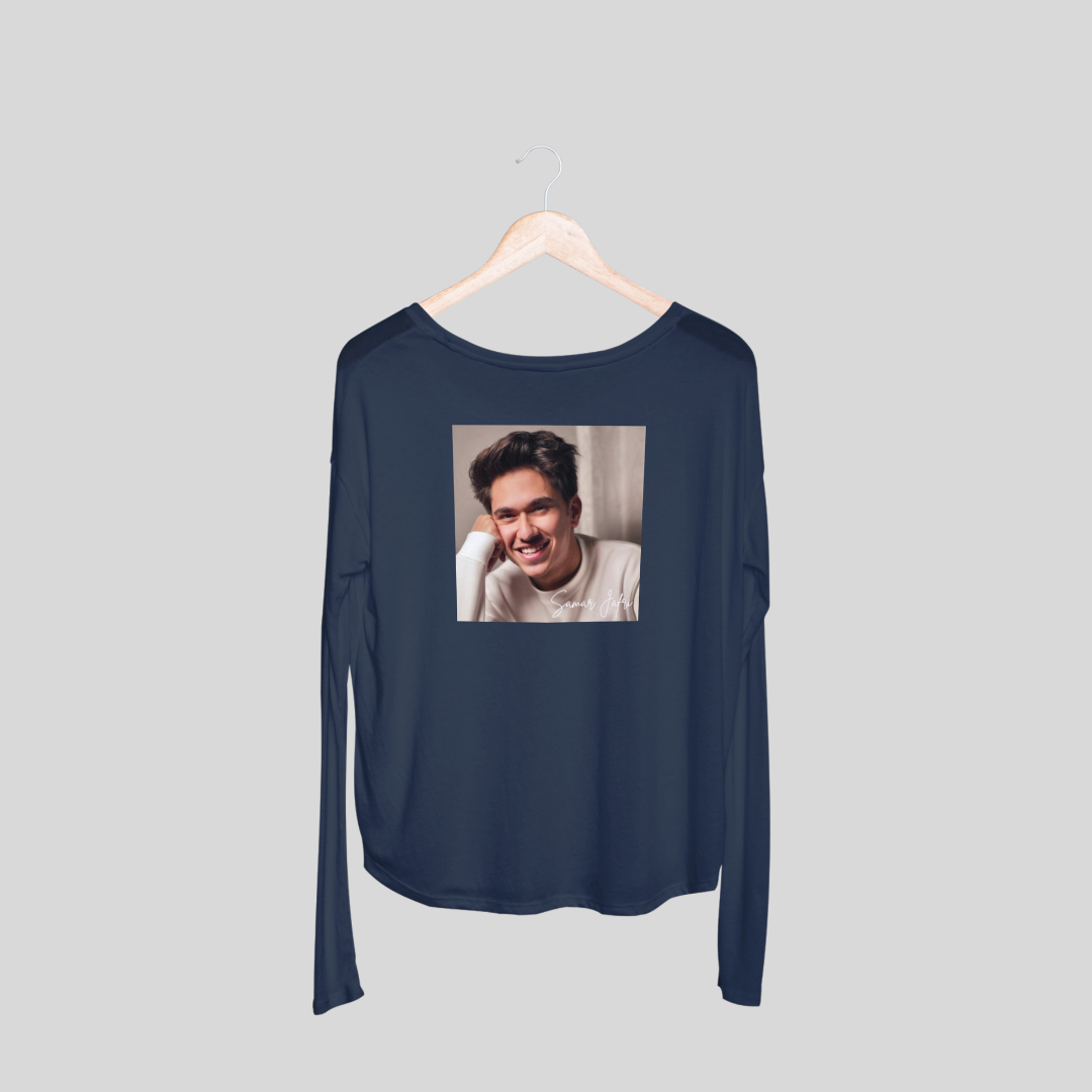 ‘Samar Jafri’ | Artist Merch | Unisex Long-Sleeves T-Shirt